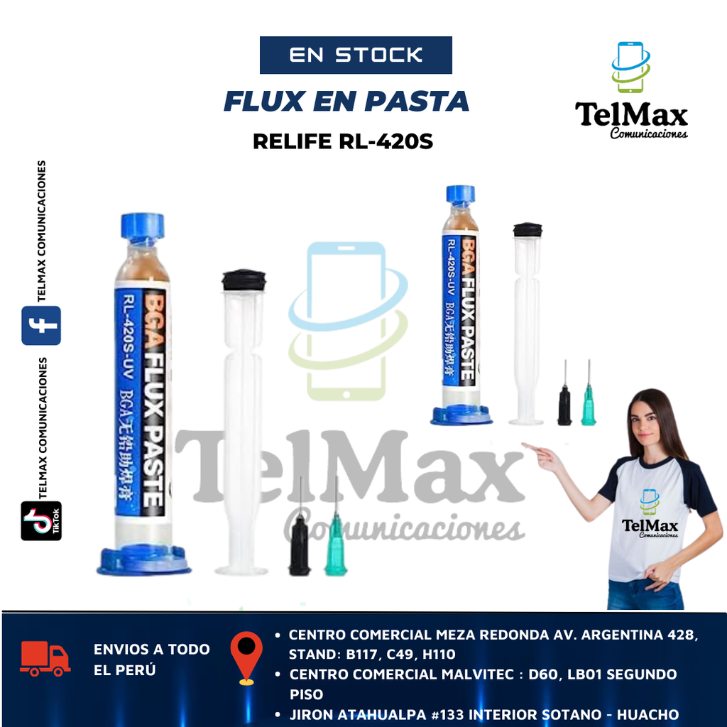 FLUX PASTA RELIFE RL-420S