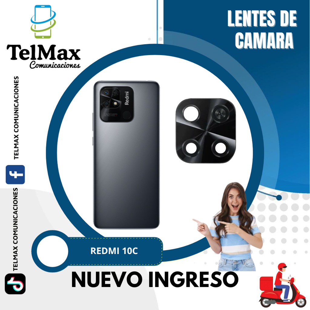 LENTE XIAOMI REDMI 10C