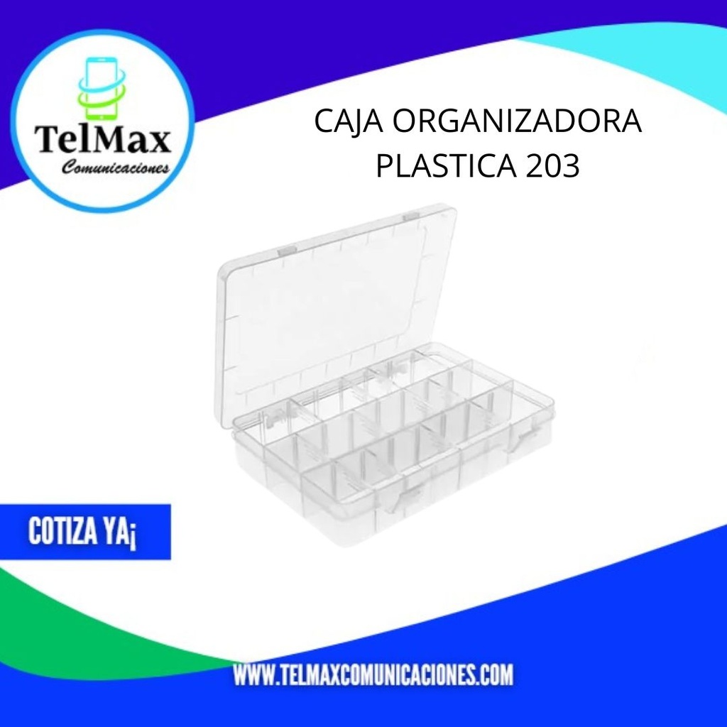 ORGANIZADOR PLASTICO 203