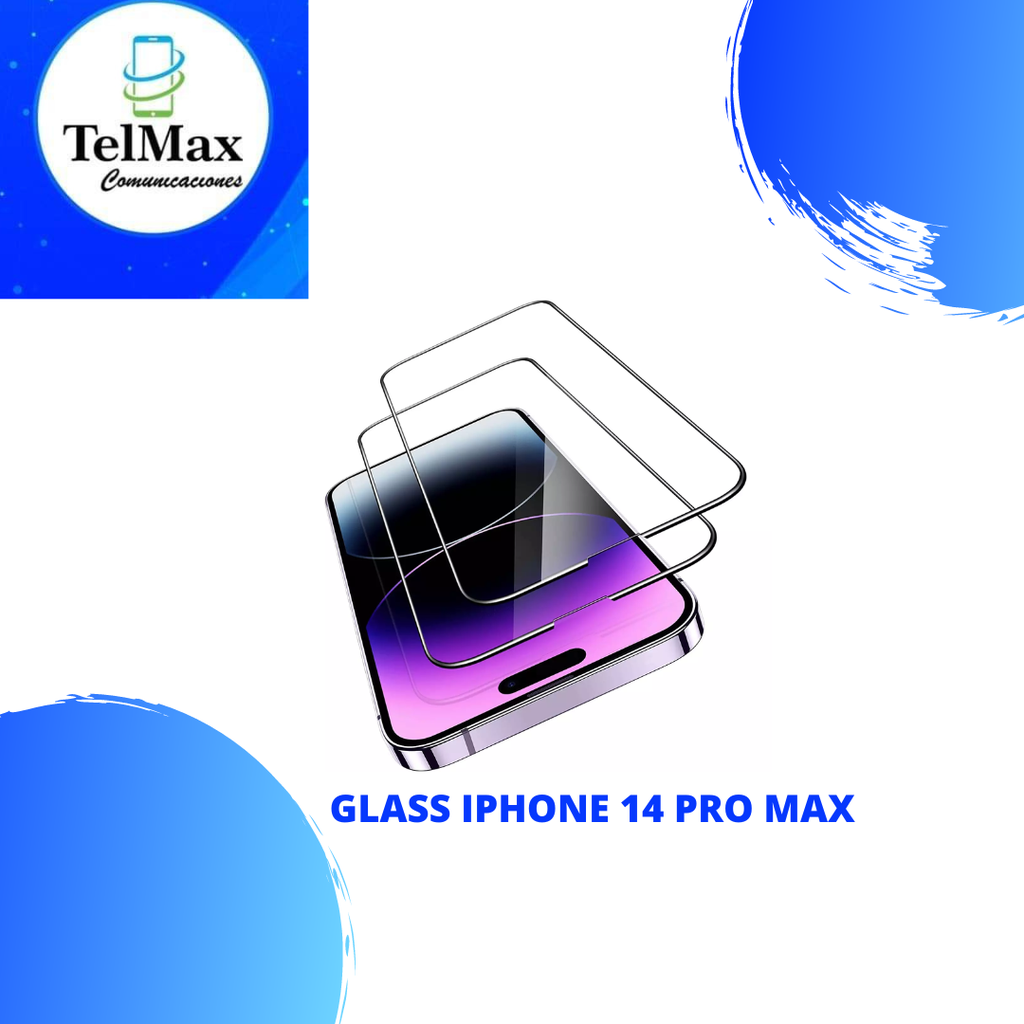 GLASS PARA 14 PRO MAX + BISEL