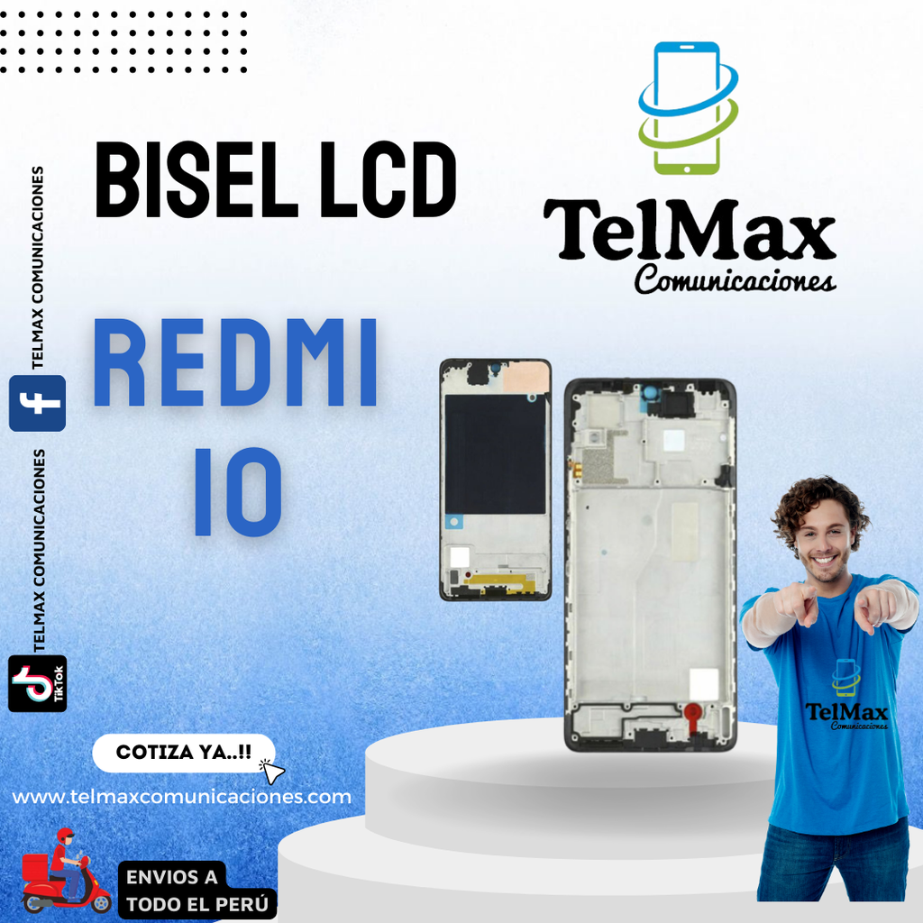 BISEL LCD PARA XIA REDMI 10