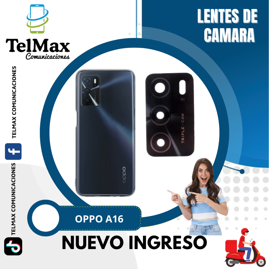 LENTE PARA OPPO A16
