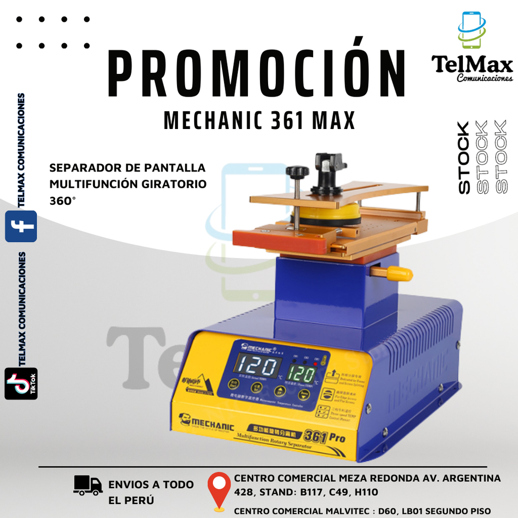 MULTIFUNCTION ROTARY SEPARATOR 361 MAX