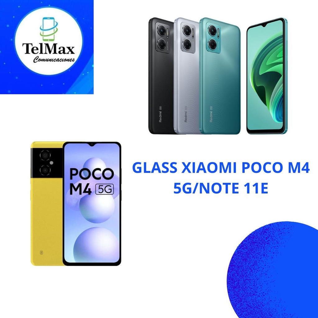 GLASS PARA XIA POCO M4 5G/NOTE 11E