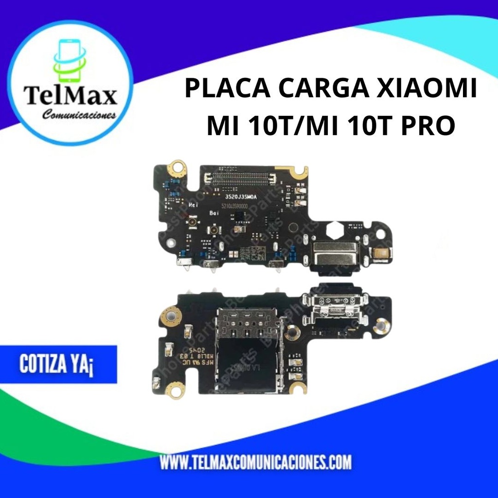PLACA DE CARGA PARA XIA MI 10T/MI 10T PRO