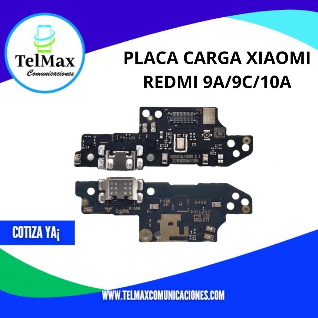 PLACA DE CARGA PARA XIA REDMI 9A/9C/10A