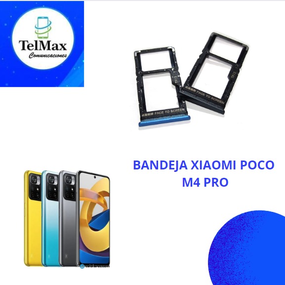 BANDEJA PARA XIA POCO M4 PRO