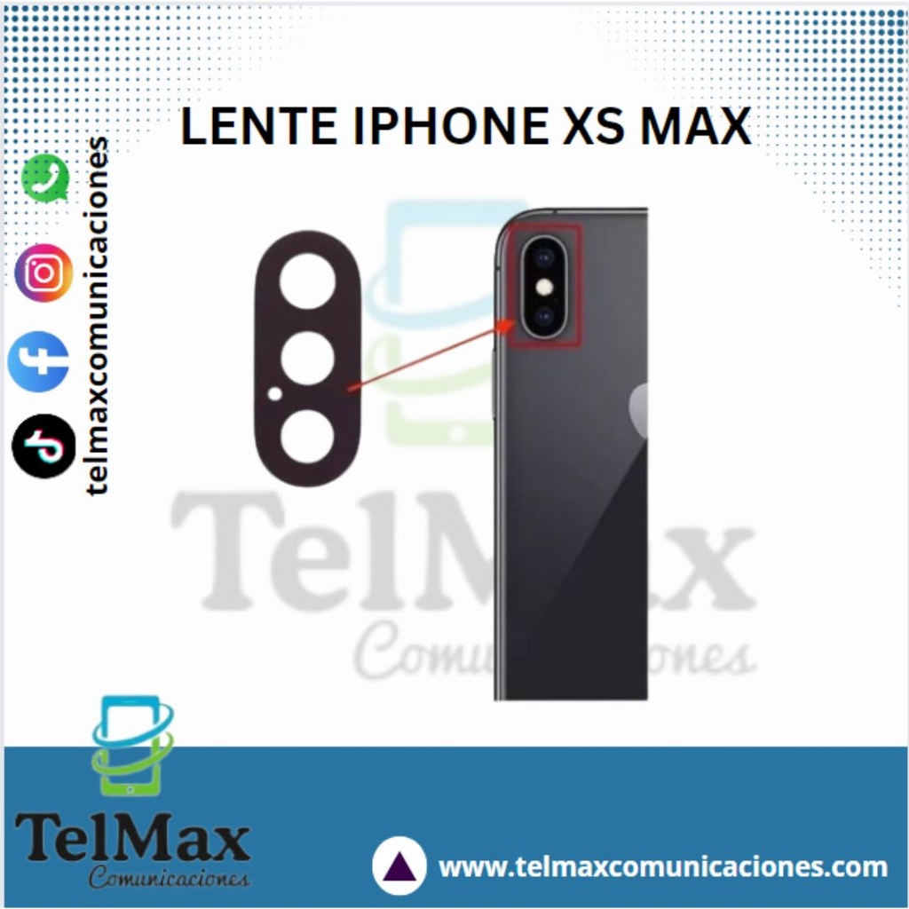 LENTE IPHONE XS MAX