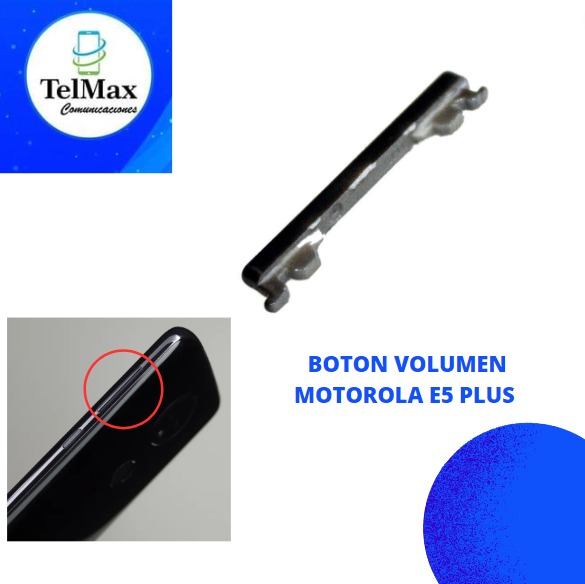 BOTONES MOTOROLA E5 PLUS