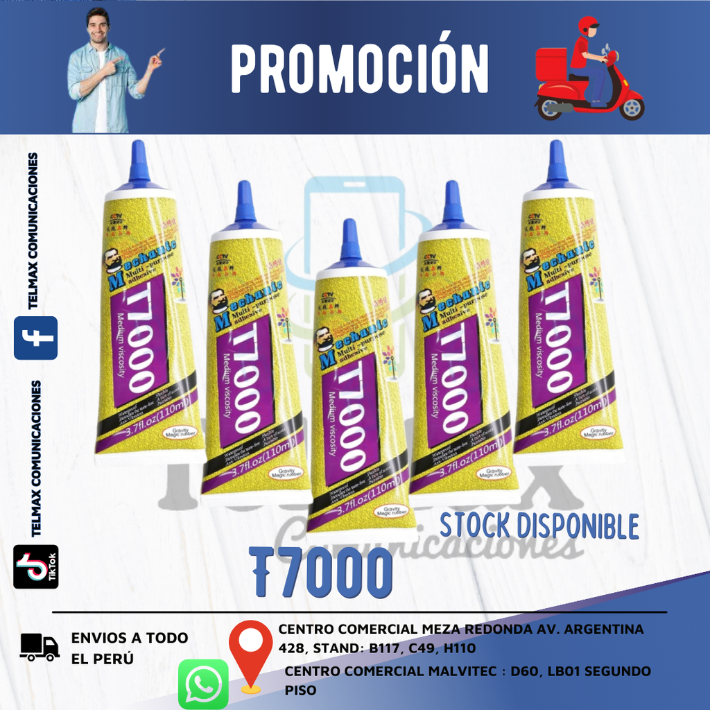 PEGAMENTO MECHANIC T7000 110ml