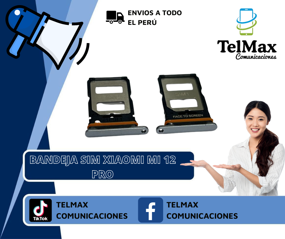 BANDEJA PARA XIA MI 12 PRO/ MI 12 LITE