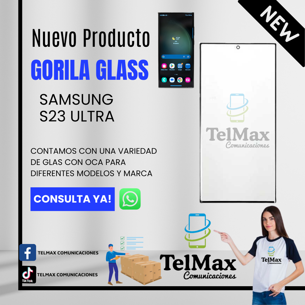 GLASS PARA SAM S23 ULTRA