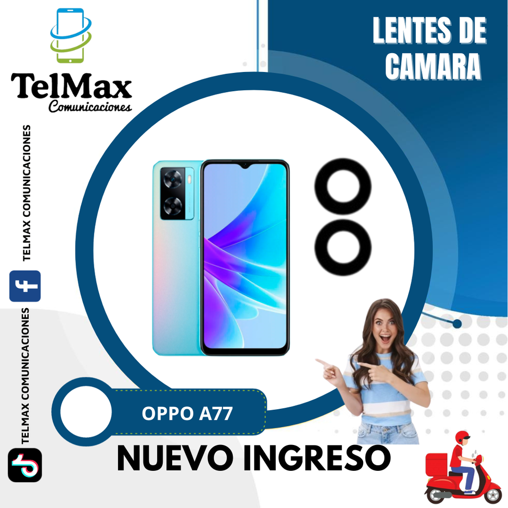 LENTE PARA OPPO A77