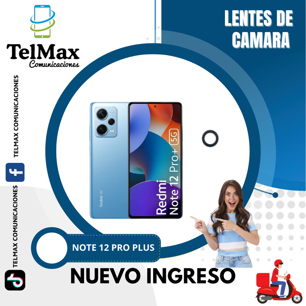 LENTE XIAOMI NOTE 12 PRO PLUS