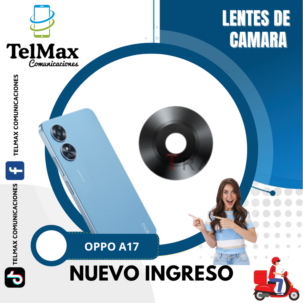 LENTE PARA OPPO A17