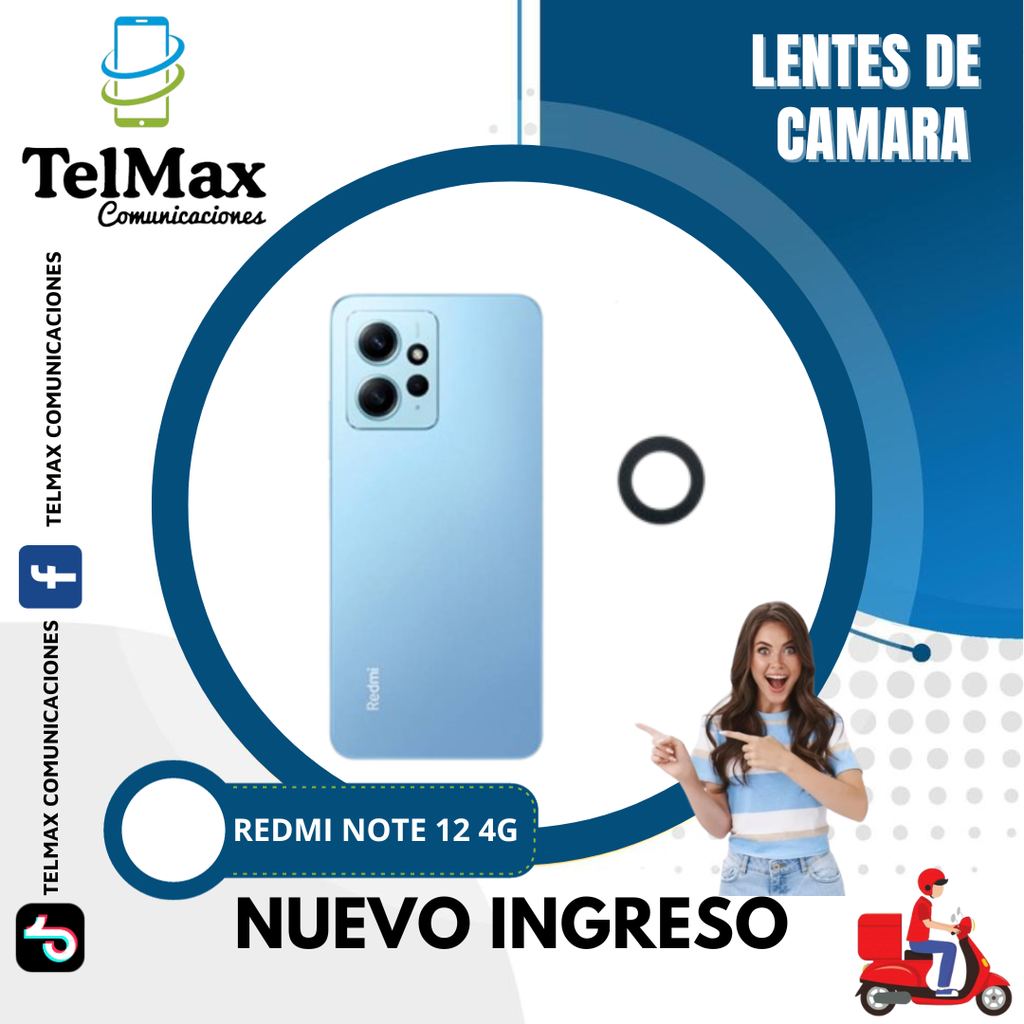 LENTE XIAOMI NOTE 12 4G