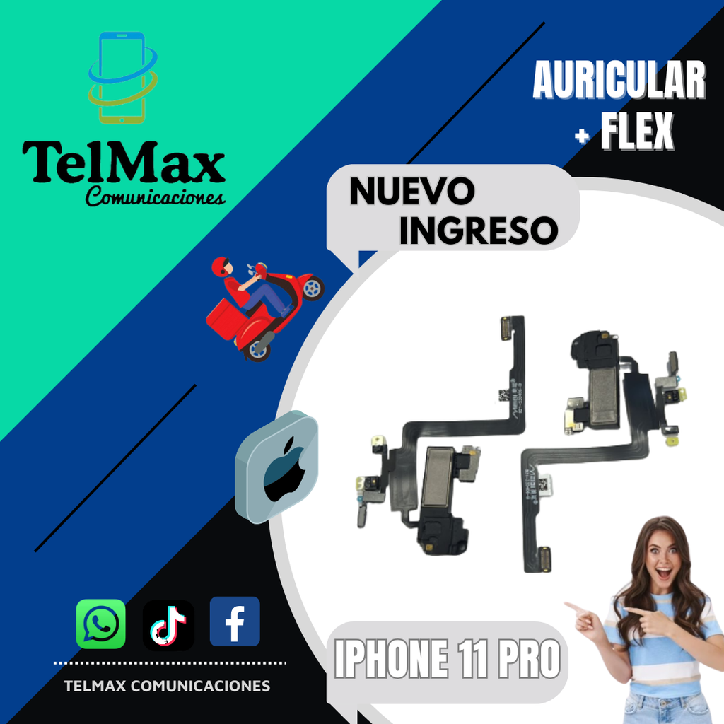 AURICULAR+ FLEX PARA 11 PRO