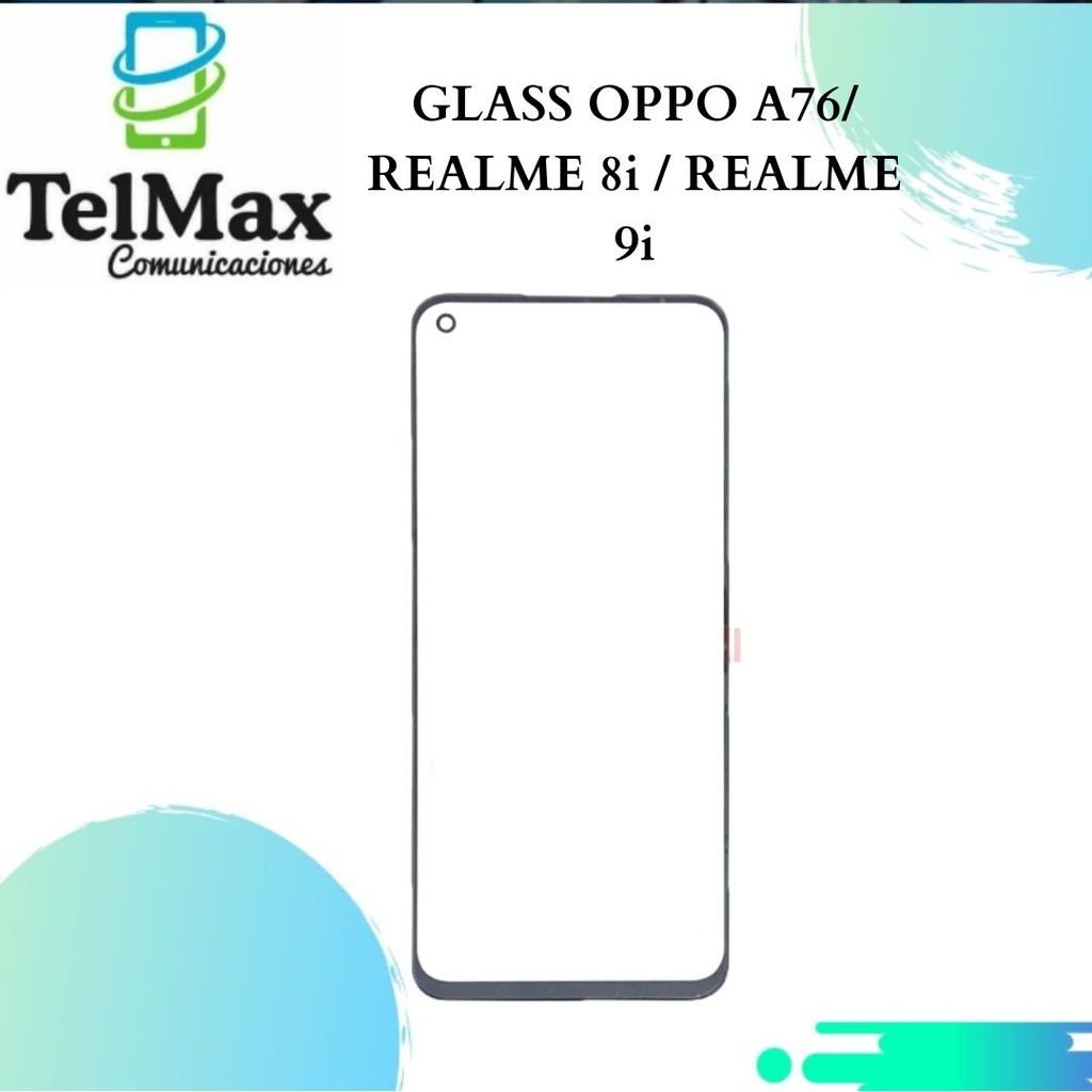 GLASS PARA OPPO A76/ REALME 8i / REALME 9i