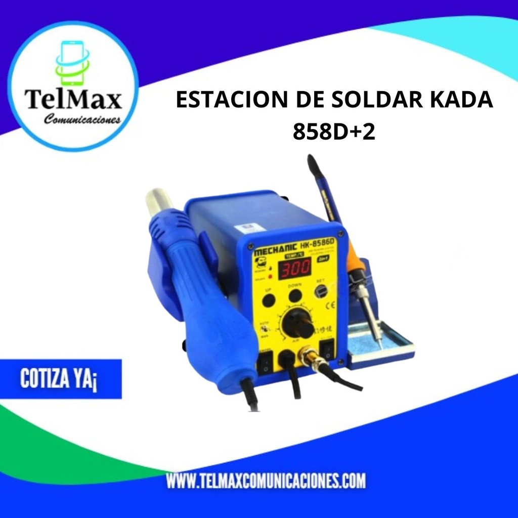 ESTACION DE SOLDAR KADA 858D+2
