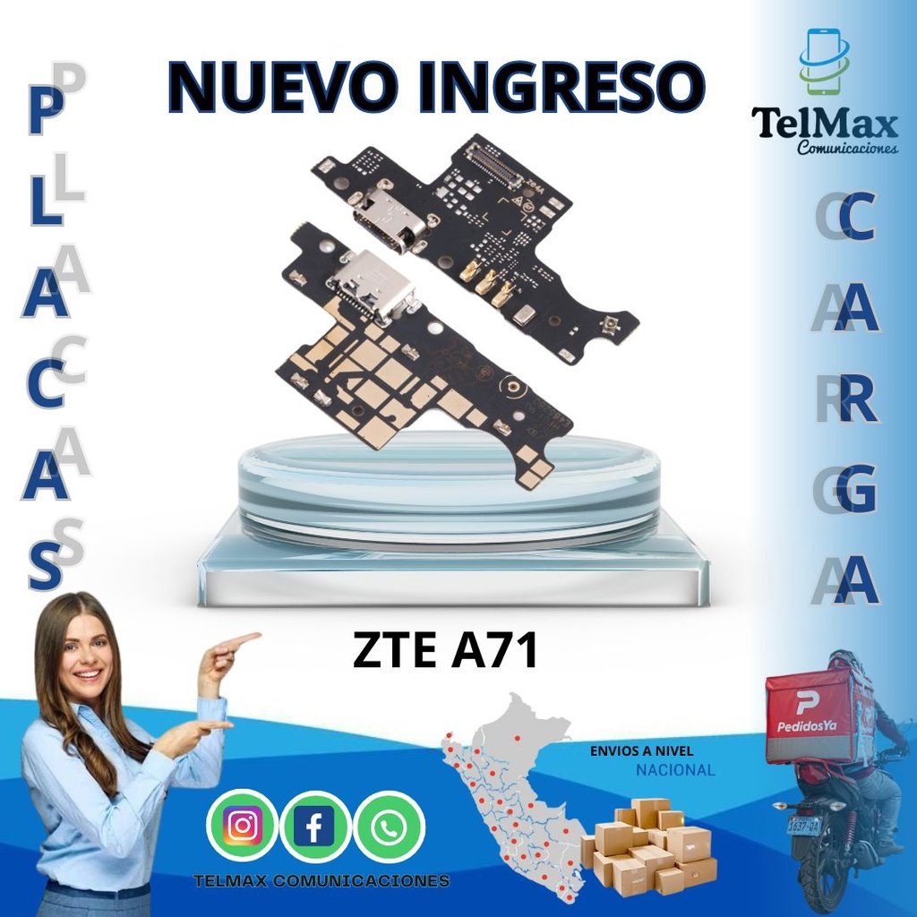 PLACA DE CARGA PARA ZTE A71