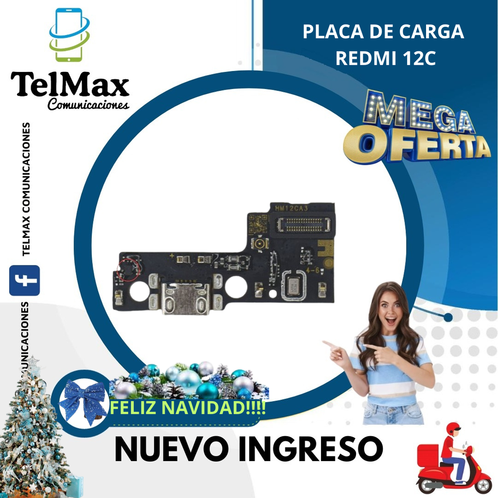 PLACA DE CARGA XIAOMI REDMI 12C