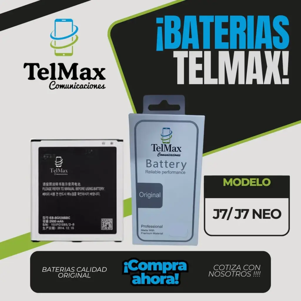 BATERIA PARA SAM J7/ J7 NEO/ J4 (EB-BJ700BBC)