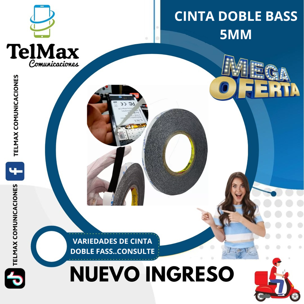CINTA DOBLE CONTACTO