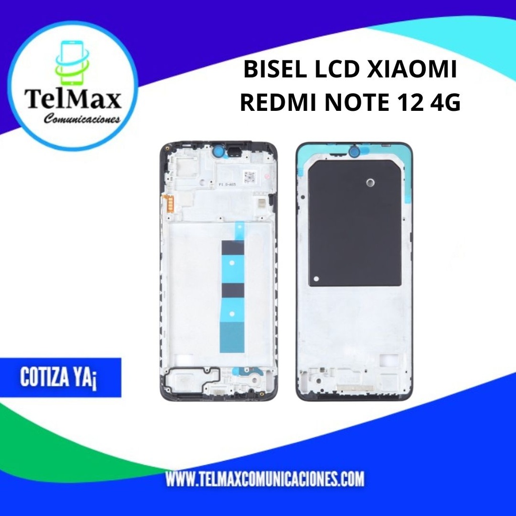 BISEL LCD PARA XIA REDMI NOTE 12 4G