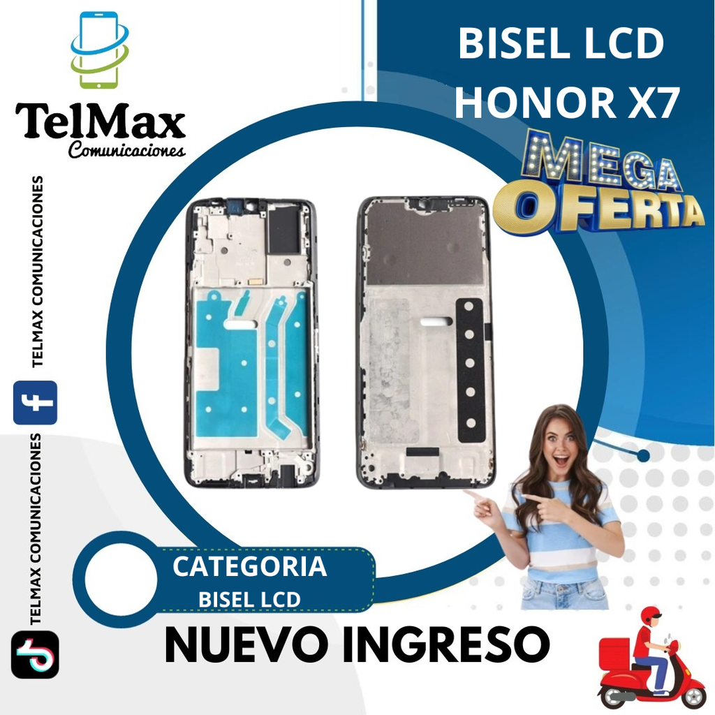 BISEL LCD PARA HONOR X7