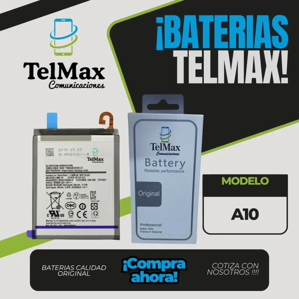 BATERIA PARA SAM A10/ A7 2018 (EB-BA750ABU)