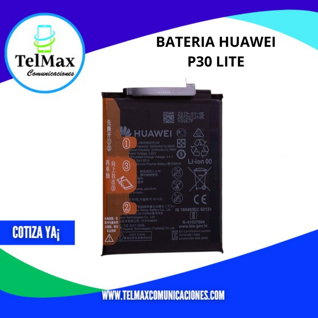 BATERIA HUAWEI P30 LITE/ MATE 10 LITE