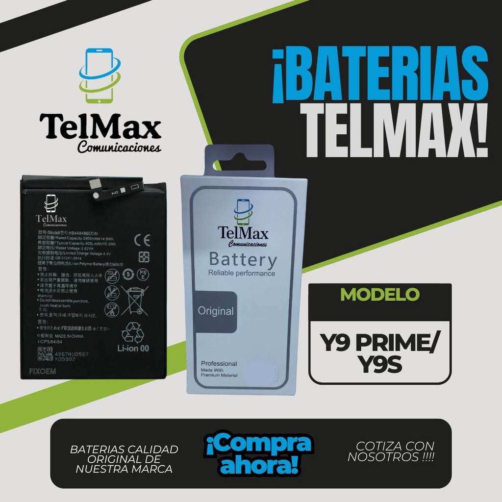 BATERIA PARA Y9 PRIME/ Y9S