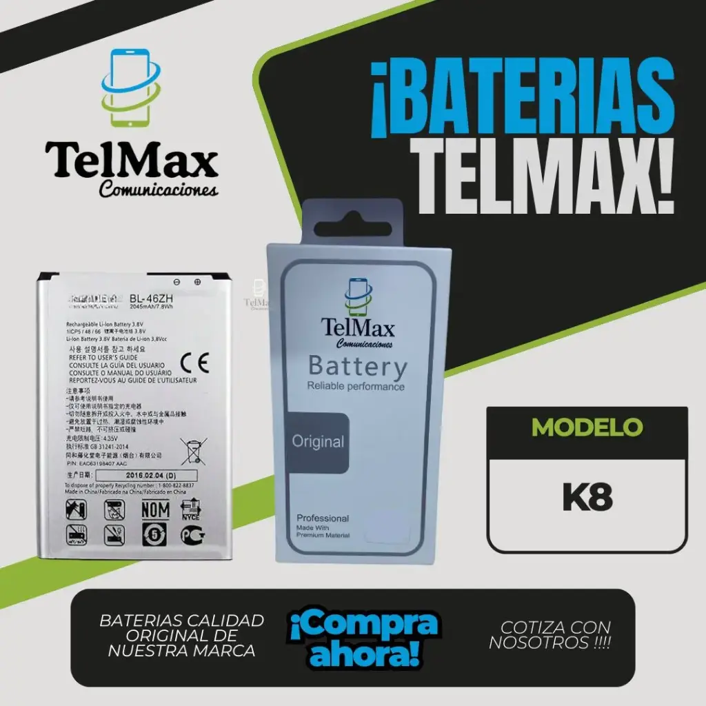 BATERIA PARA LG K8