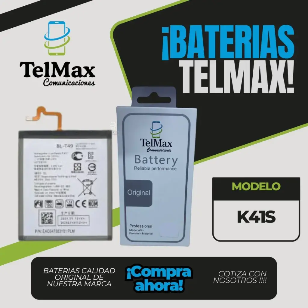 BATERIA PARA LG K41S/ K51S/ K61/ K61S