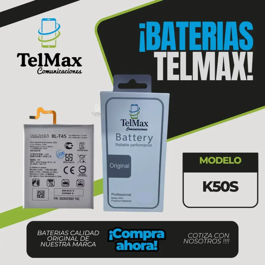 BATERIA PARA LG K50S/ K51