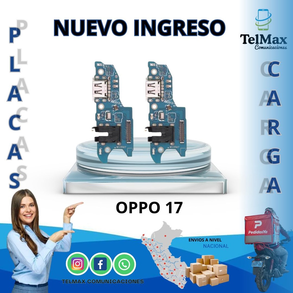 PLACA DE CARGA OPPO A17