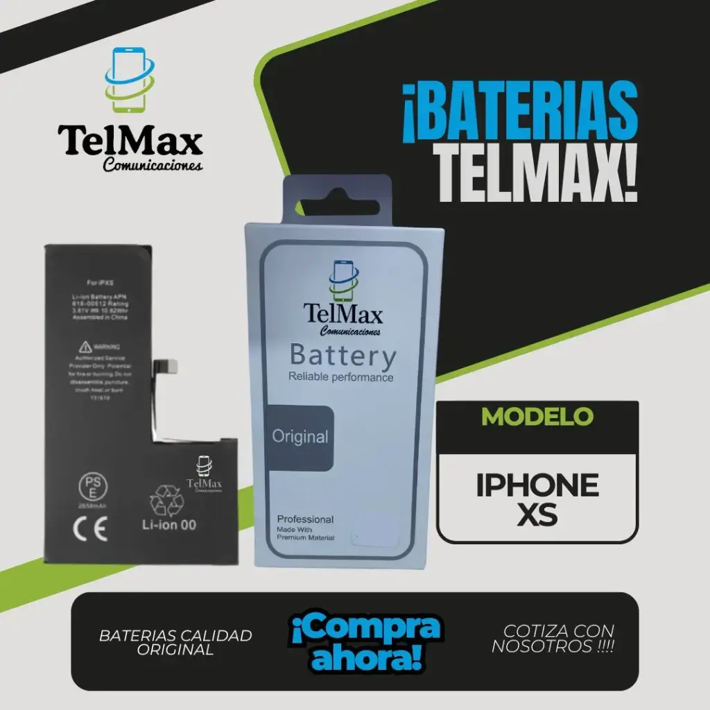 BATERIA PARA XS (CON FLEX)