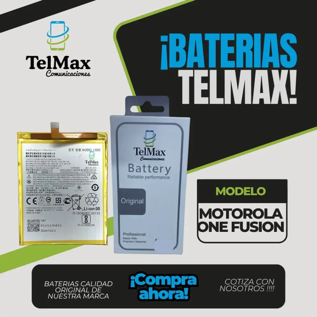 BATERIA PARA MOTO ONE FUSION