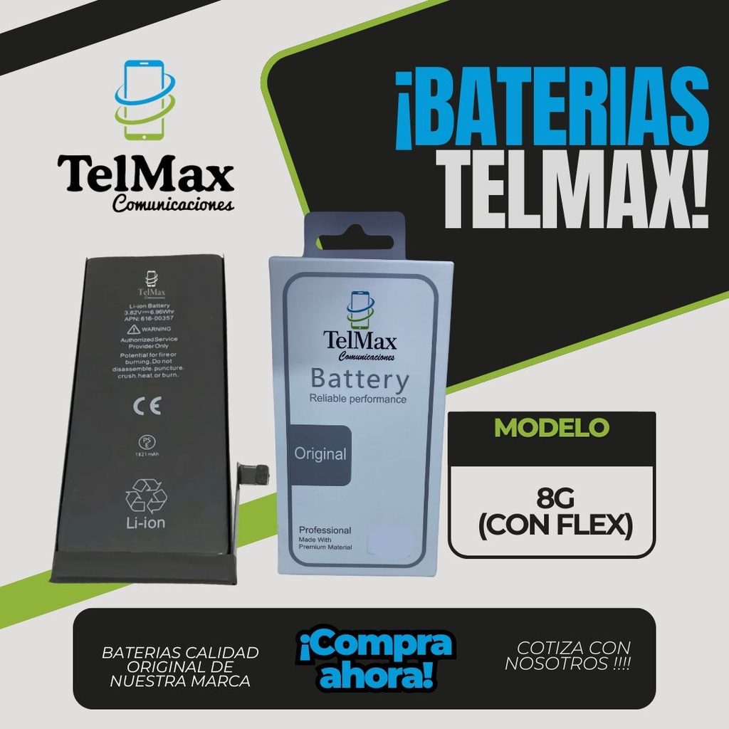 BATERIA PARA 8G