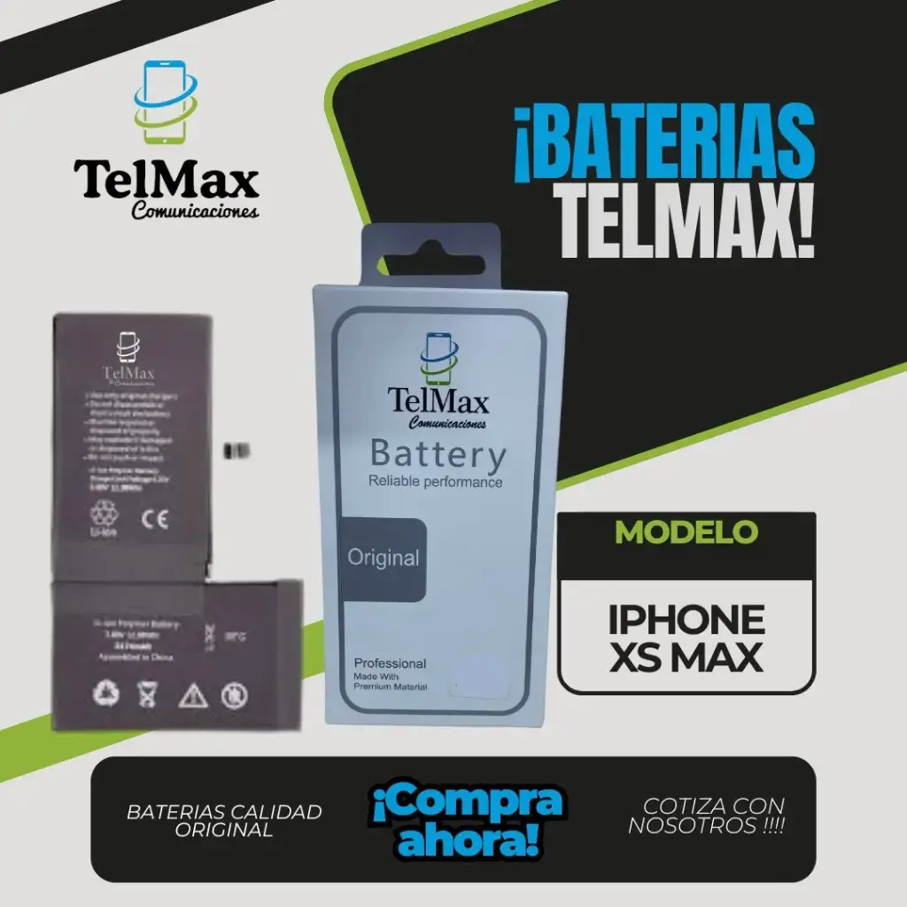 BATERIA PARA XS MAX (CON FLEX)