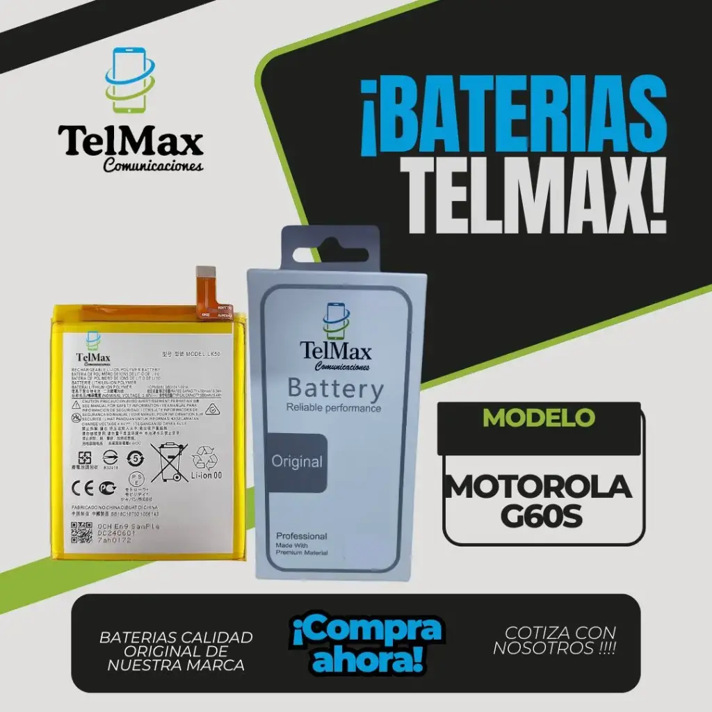 BATERIA PARA MOTO G60S (LK50)