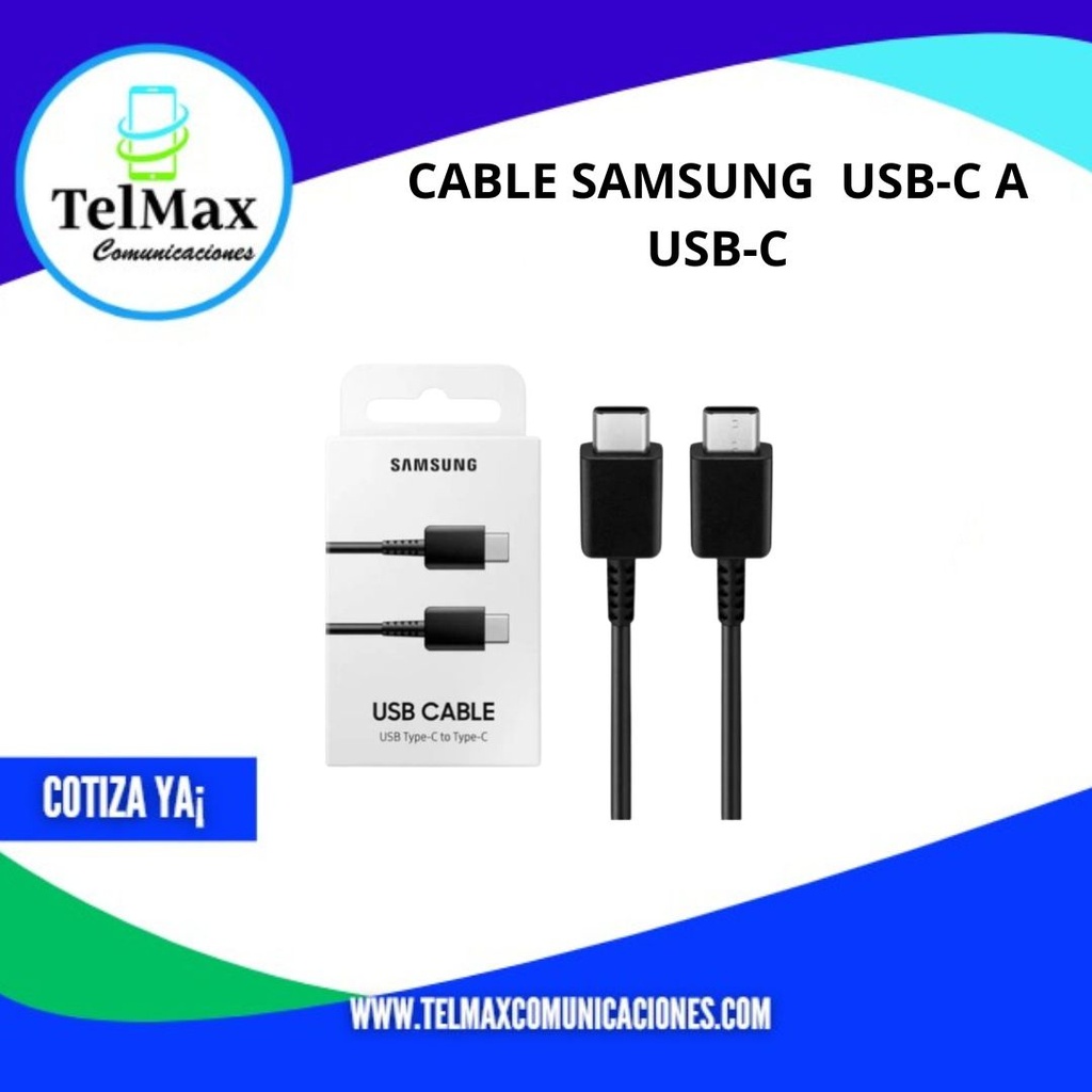 CABLE SAMSUNG  USB-C A USB-C