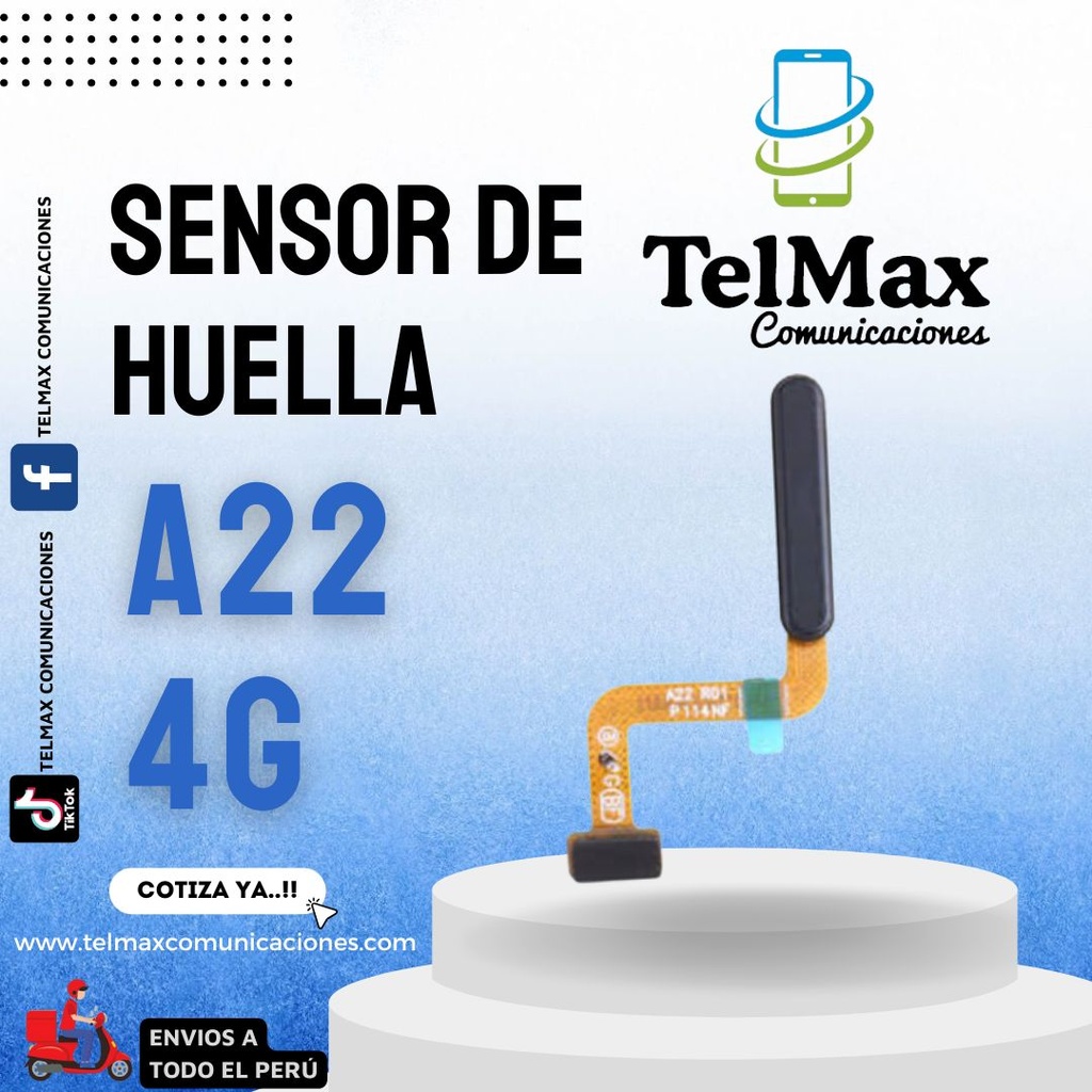 SENSOR DE HUELLA PARA SAM A22 4G