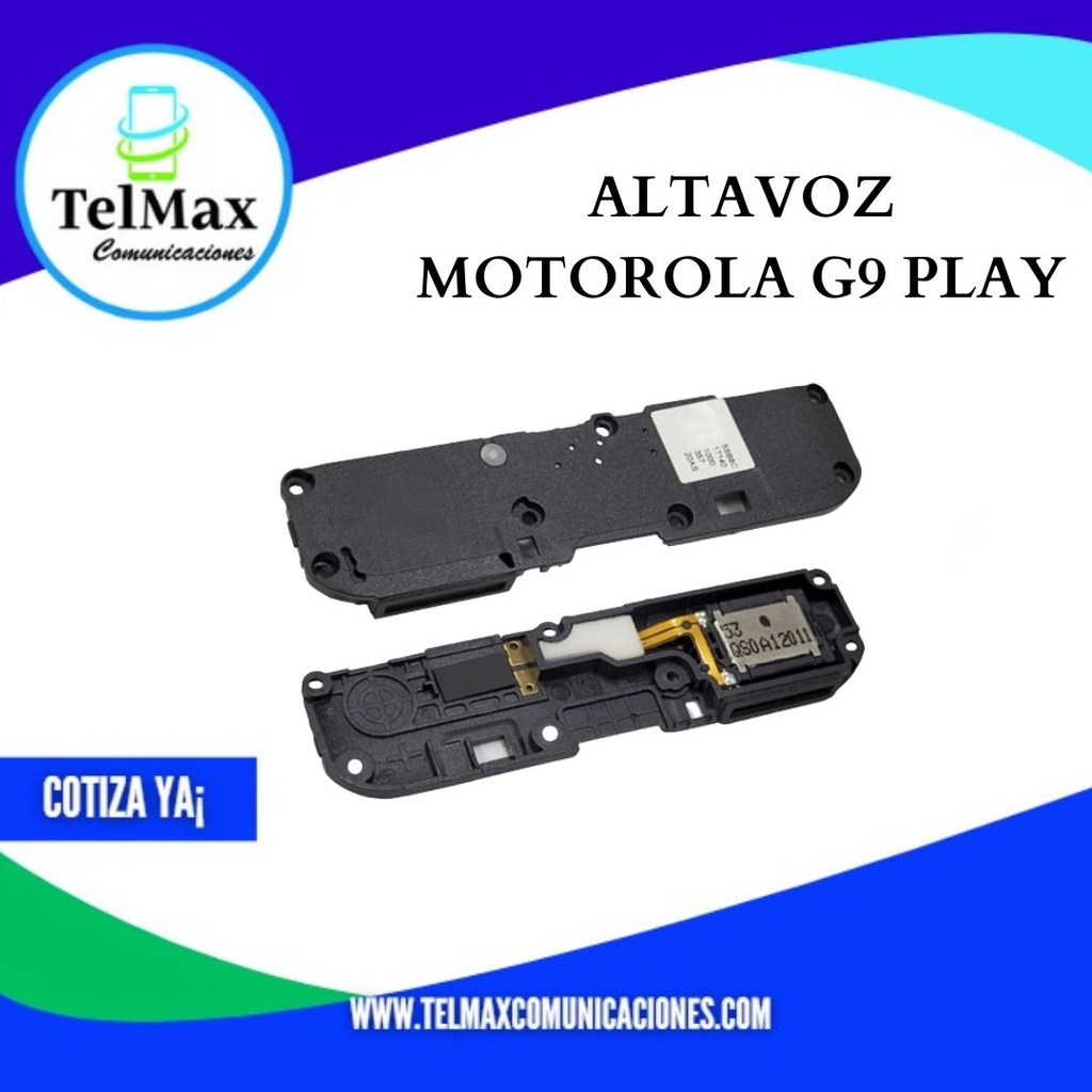 ALTAVOZ ENCAPSULADO PARA MOTO G9 PLAY