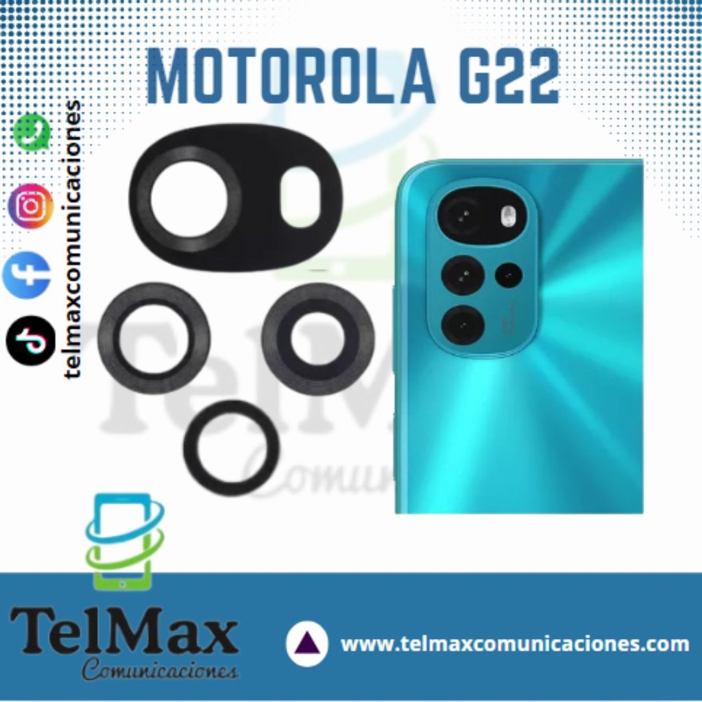LENTE PARA MOTO G22 (JUEGO DE 4)