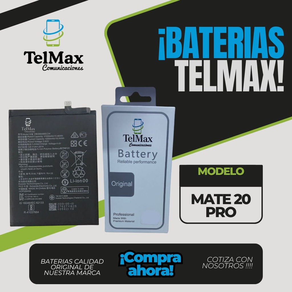 BATERIA PARA MATE 20 PRO