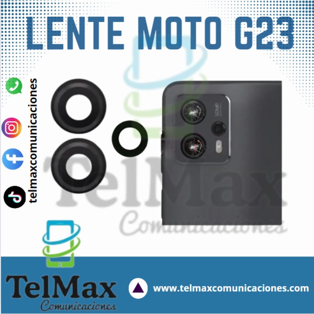 LENTE PARA MOTO G23