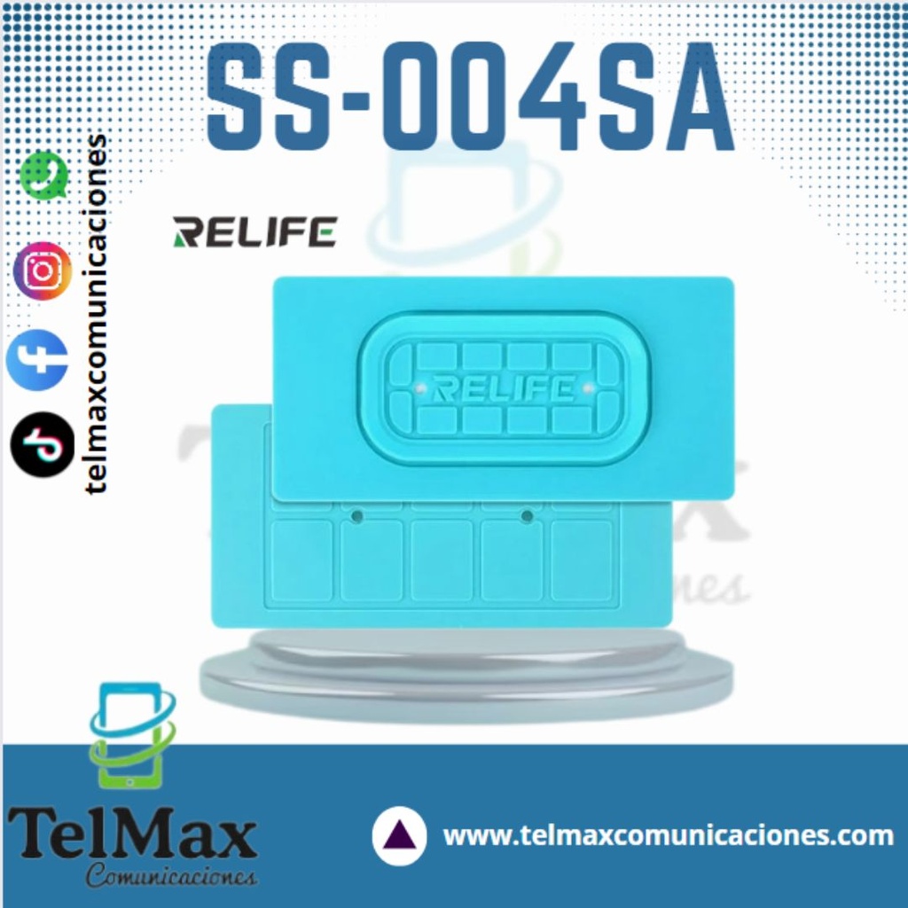 ALMOHADILLA RELIFE SS-004SA UNVERSAL-CELESTE