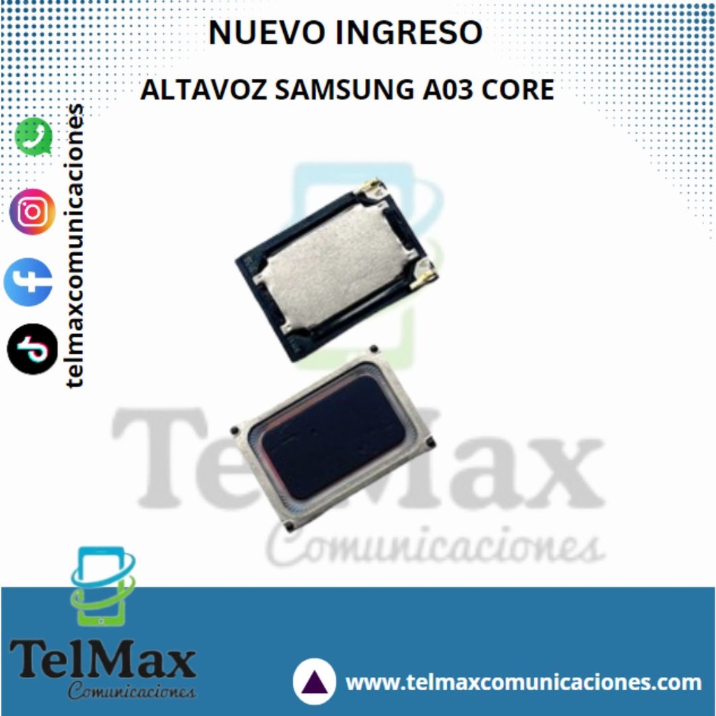 ALTAVOZ SAMSUNG A03 CORE