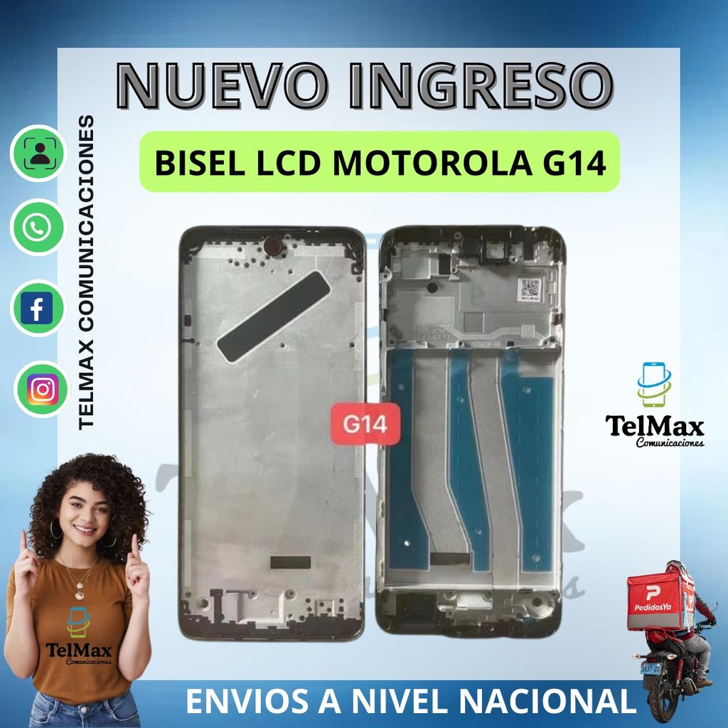 BISEL LCD PARA MOTO G14